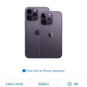 Iphone 14 pro purple